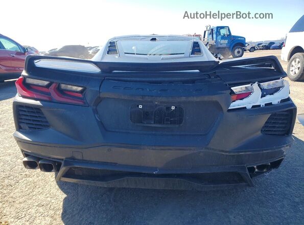 1G1Y72D49L5116966 2020 CHEVROLET CORVETTE Черный Вид сзади