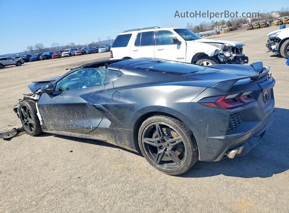 1G1Y72D49L5116966 2020 CHEVROLET CORVETTE Черный Задняя левая четверть