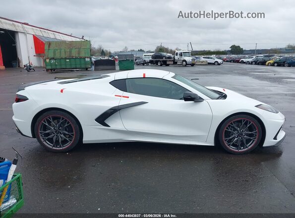 1G1YA2D41P5135289 2023 CHEVROLET CORVETTE White Widok wnętrza z tyłu