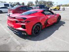 2023 Chevrolet Corvette Stingray Rwd  1lt Красный vin: 1G1YA2D43P5139909