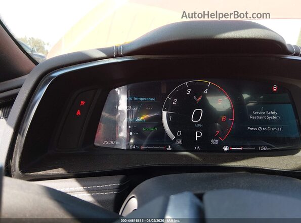 1G1YA2D43P5139909 2023 CHEVROLET CORVETTE Красный 