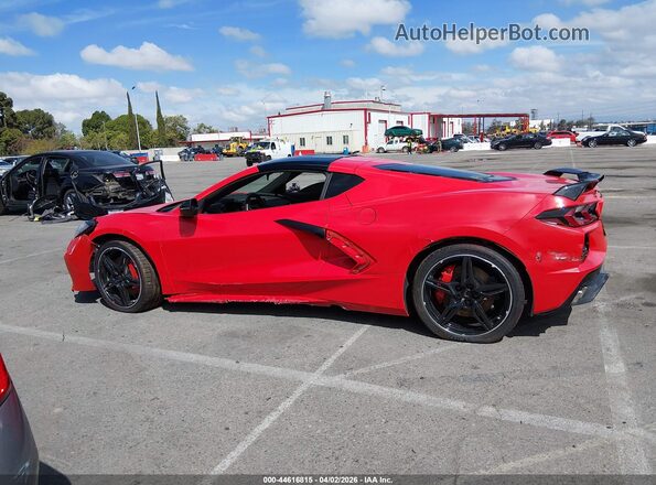 1G1YA2D43P5139909 2023 CHEVROLET CORVETTE Красный Панорамный вид салона 360°