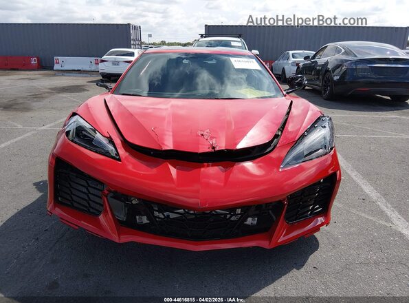 1G1YA2D43P5139909 2023 CHEVROLET CORVETTE Красный Вид щитка приборов