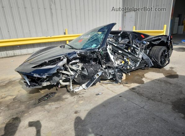 1G1YA2D43S5100701 2025 CHEVROLET CORVETTE Black Przód lewy