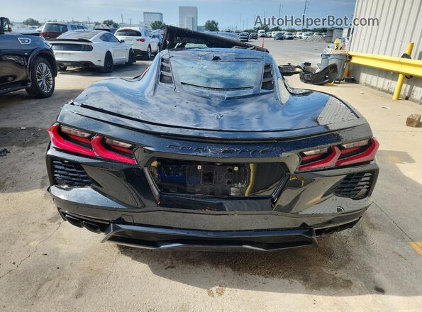 1G1YA2D43S5100701 2025 CHEVROLET CORVETTE Black Widok z tyłu