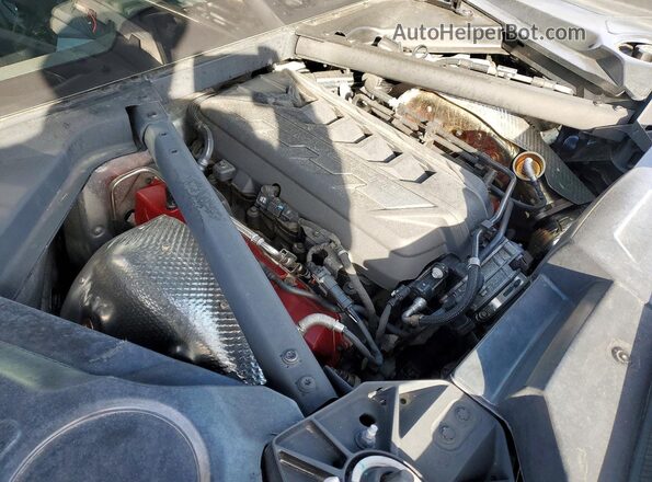 1G1YA2D46P5112493 2023 CHEVROLET CORVETTE Зеленый Вид задней части салона