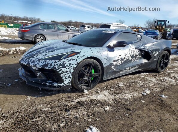 1G1YA2D46P5112493 2023 CHEVROLET CORVETTE Зеленый Передняя левая четверть