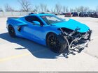 2021 Chevrolet Corvette Stingray Rwd  1lt Blue vin: 1G1YA2D47M5120520