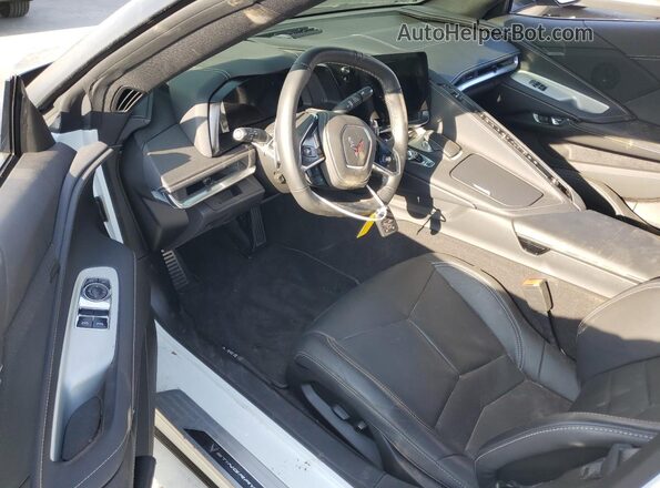 1G1YA2D49S5112299 2025 CHEVROLET CORVETTE Black Widok deski rozdzielczej