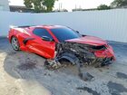 2022 Chevrolet Corvette Stingray 1lt Red vin: 1G1YA3D40N5121208
