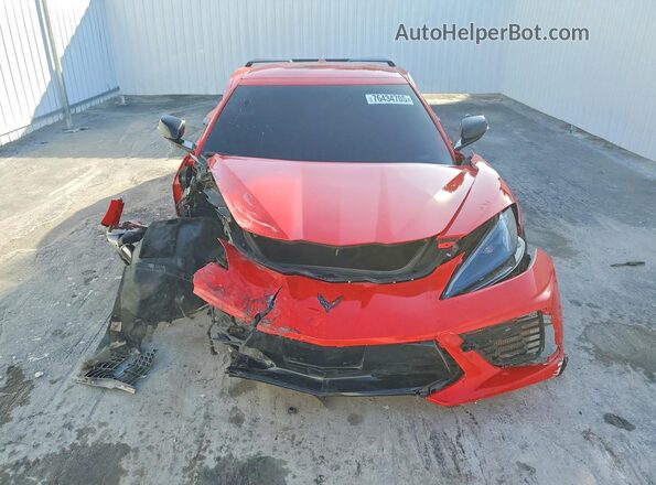 1G1YA3D40N5121208 2022 CHEVROLET CORVETTE Red წინა ხედი