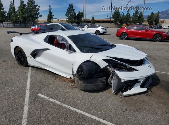 1G1YA3D41S5113310 2025 CHEVROLET CORVETTE Белый Передняя правая четверть