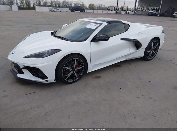 1G1YB2D42R5117450 2024 CHEVROLET CORVETTE Белый Передняя левая четверть