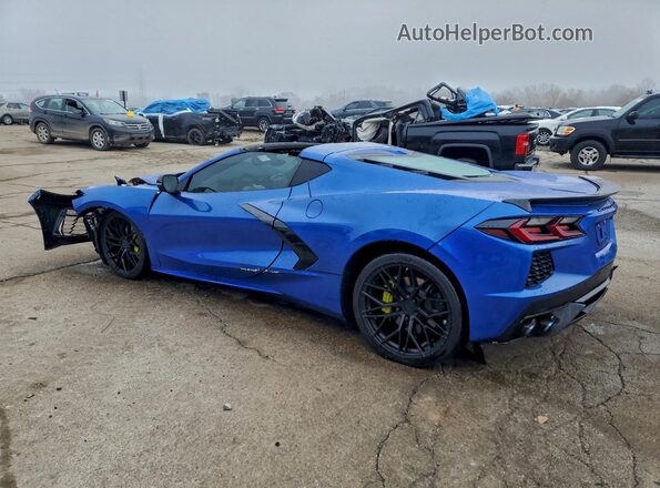 1G1YB2D48P5124965 2023 CHEVROLET CORVETTE Синий Задняя левая четверть