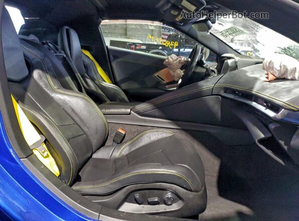 1G1YB2D48P5124965 2023 CHEVROLET CORVETTE Синий Вид задних сидений