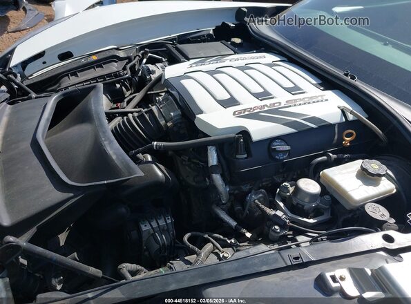 1G1YB2D74K5117644 2019 CHEVROLET CORVETTE Белый Вид сзади