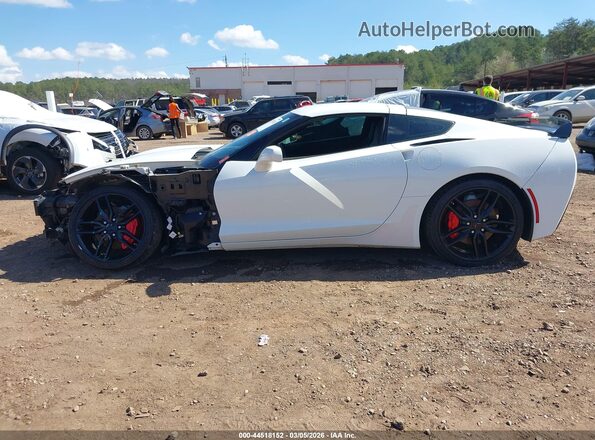 1G1YB2D74K5117644 2019 CHEVROLET CORVETTE Белый Панорамный вид салона 360°
