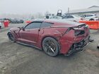 2016 Chevrolet Corvette Stingray 1lt Бордовый vin: 1G1YB2D75G5108975