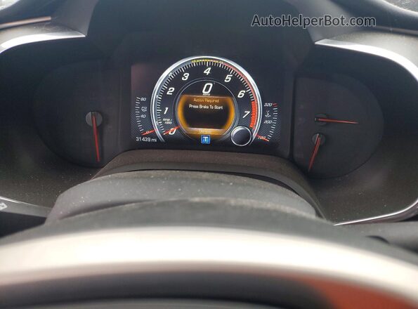 1G1YB2D75G5108975 2016 CHEVROLET CORVETTE Бордовый Вид щитка приборов