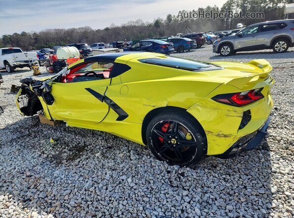 1G1YC2D41P5126523 2023 CHEVROLET CORVETTE Yellow Задня ліва чверть