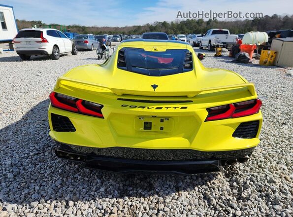 1G1YC2D41P5126523 2023 CHEVROLET CORVETTE Yellow Вид ззаду
