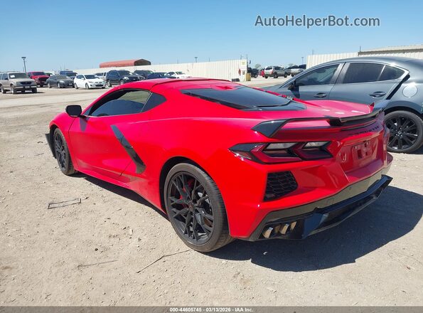 1G1YC2D46P5133368 2023 CHEVROLET CORVETTE Красный Задняя левая четверть