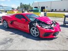 2025 Chevrolet Corvette Stingray Rwd  3lt Red vin: 1G1YC3D47S5106775