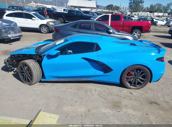 1G1YC3D4XP5115400 2023 CHEVROLET CORVETTE Синий Панорамный вид салона 360°