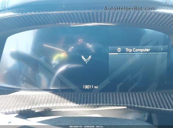 1G1YC3D4XP5115400 2023 CHEVROLET CORVETTE Синий Вид задних сидений