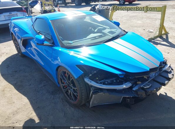 1G1YC3D4XP5115400 2023 CHEVROLET CORVETTE Синий Передняя правая четверть