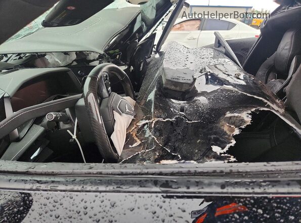 1G1YF2D30T5601636 2026 CHEVROLET CORVETTE Черный Вид салона спереди