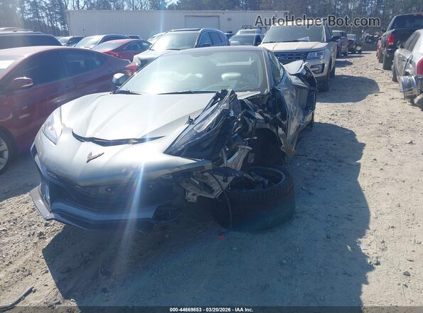 1G1YF3D30P5602023 2023 CHEVROLET CORVETTE Серый Передняя левая четверть