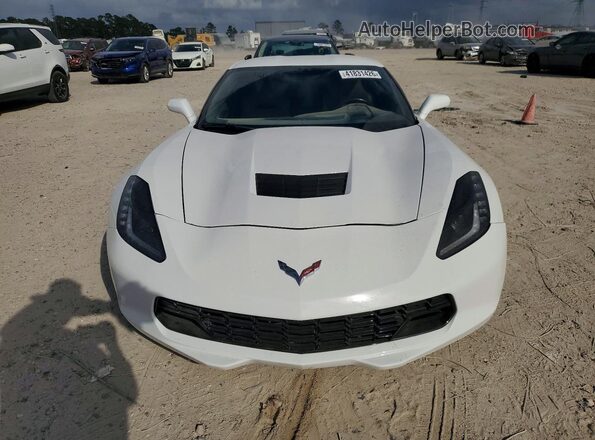 1G1YM2D76G5117260 2016 CHEVROLET CORVETTE Белый Вид спереди