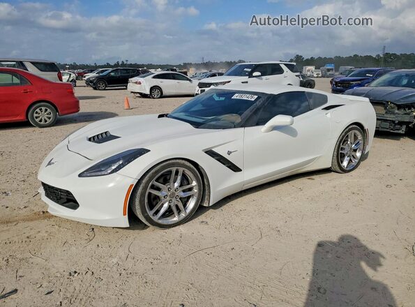 1G1YM2D76G5117260 2016 CHEVROLET CORVETTE Белый Передняя левая четверть