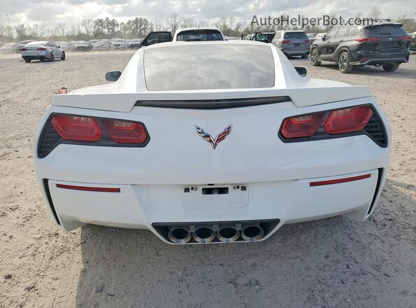 1G1YM2D76G5117260 2016 CHEVROLET CORVETTE Белый Вид сзади