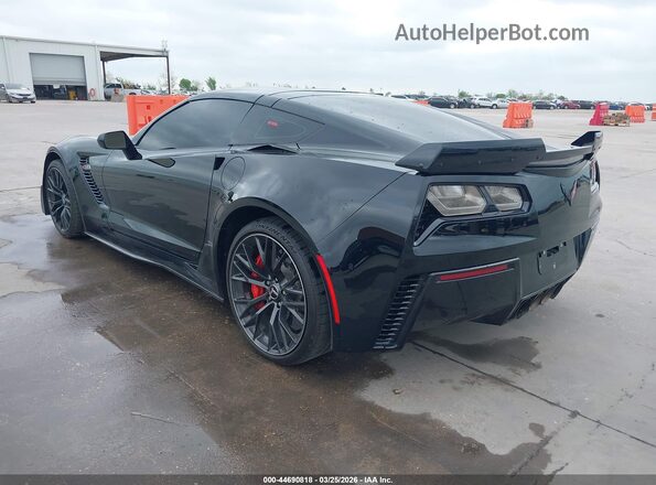 1G1YS2D66G5610918 2016 CHEVROLET CORVETTE Black Tył lewy