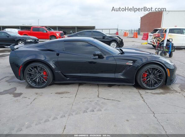 1G1YS2D66G5610918 2016 CHEVROLET CORVETTE Black Widok wnętrza z tyłu