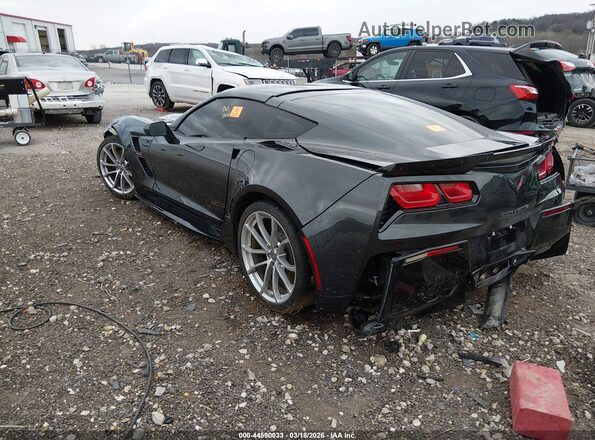 1G1YY2D73K5101062 2019 CHEVROLET CORVETTE Black Հետևի ձախ