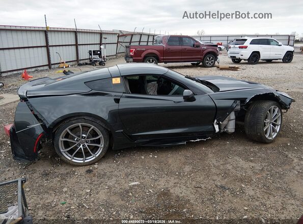 1G1YY2D73K5101062 2019 CHEVROLET CORVETTE Black Սալոնի հետևի տեսք