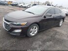 2020 Chevrolet Malibu Fwd Ls Бордовый vin: 1G1ZB5ST2LF139529