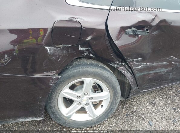 1G1ZB5ST2LF139529 2020 CHEVROLET MALIBU Бордовый Вид щитка приборов