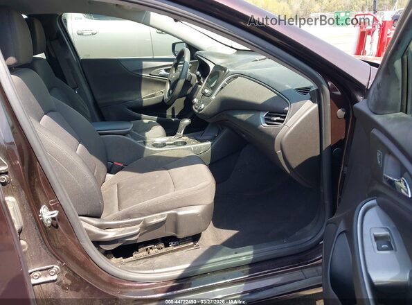 1G1ZB5ST2LF148053 2020 CHEVROLET MALIBU Темно-бордовый Вид салона спереди