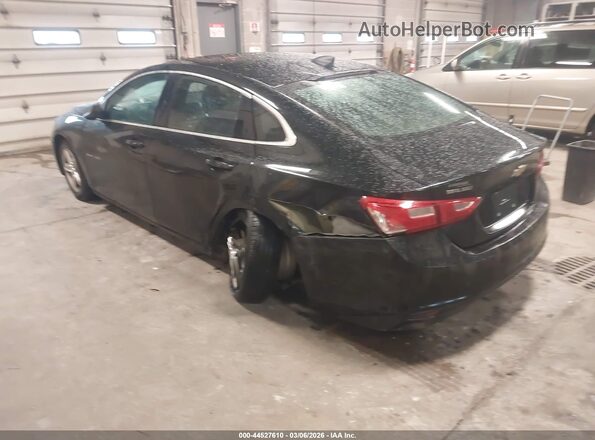 1G1ZB5ST3KF120552 2019 CHEVROLET MALIBU Black Tył lewy
