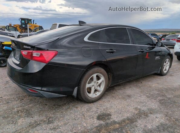 1G1ZB5ST3KF206153 2019 CHEVROLET MALIBU Black უკანა მარჯვენა