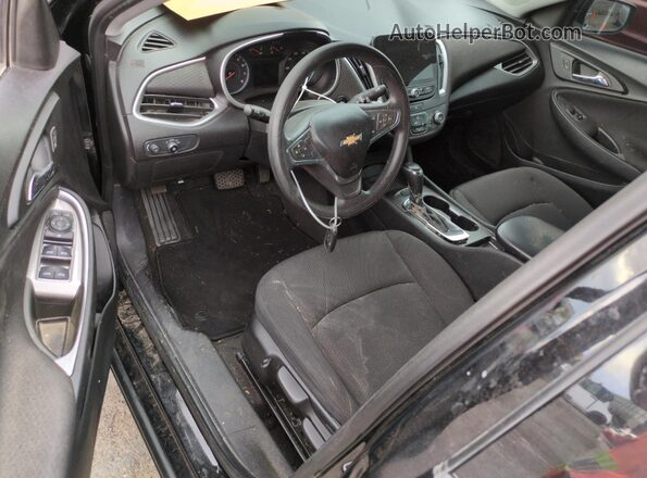 1G1ZB5ST3KF206153 2019 CHEVROLET MALIBU Black წინა პანელის ხედი