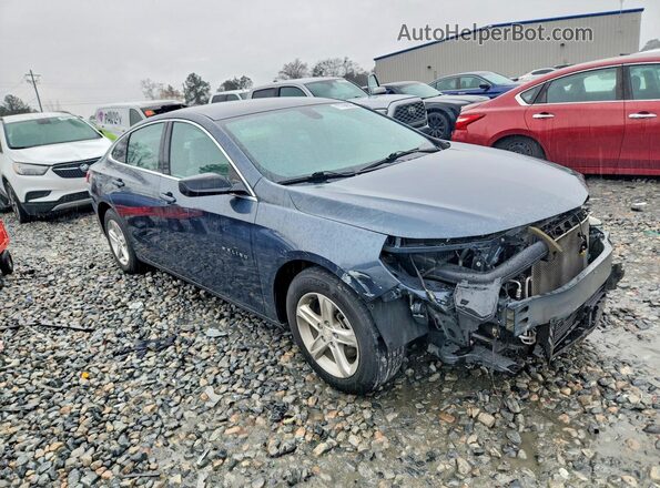 1G1ZB5ST5KF126305 2019 CHEVROLET MALIBU Синий Передняя правая четверть
