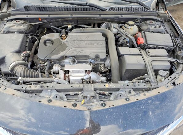 1G1ZB5ST5KF130855 2019 CHEVROLET MALIBU Черный Вид задней части салона