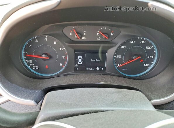 1G1ZB5ST5KF130855 2019 CHEVROLET MALIBU Черный Вид щитка приборов