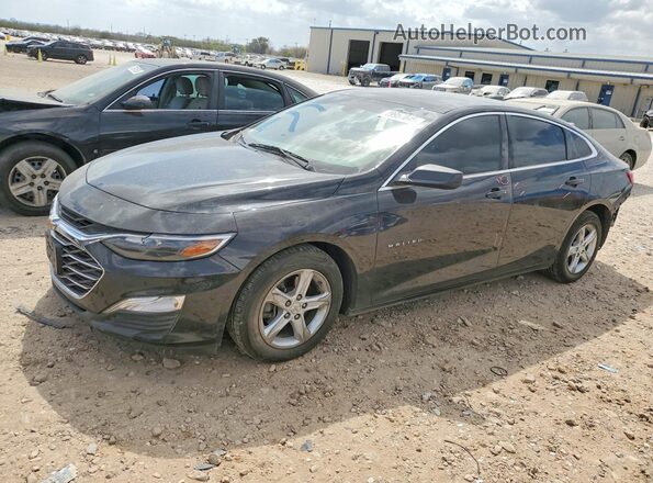 1G1ZB5ST5KF130855 2019 CHEVROLET MALIBU Черный Передняя левая четверть