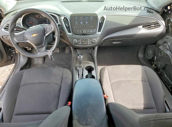 1G1ZB5ST5KF130855 2019 CHEVROLET MALIBU Черный Вид панели приборов